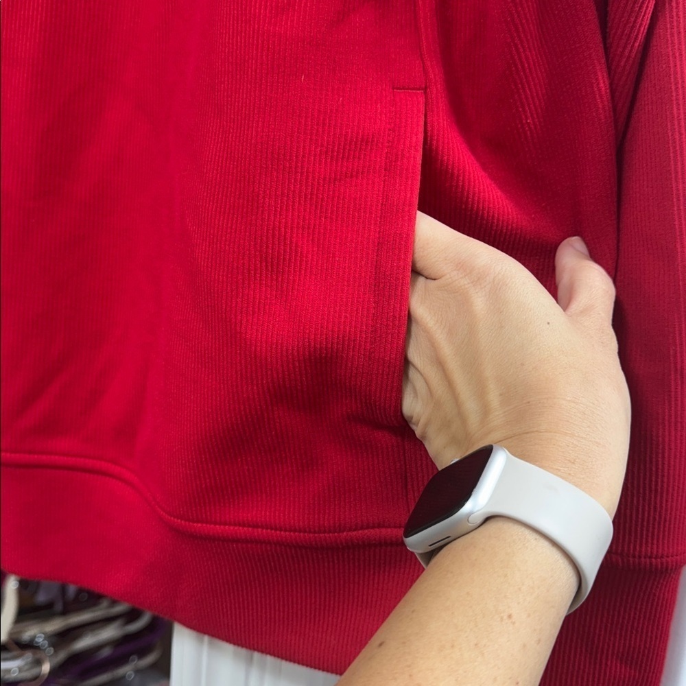 Women’s Red Sweater - Picture 2 of 3